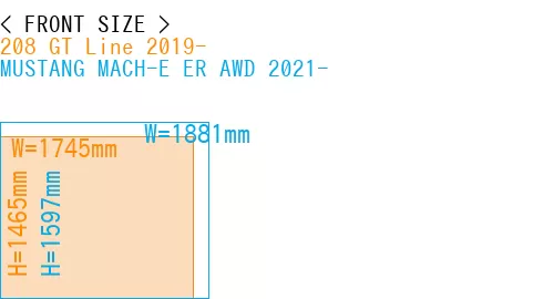 #208 GT Line 2019- + MUSTANG MACH-E ER AWD 2021-